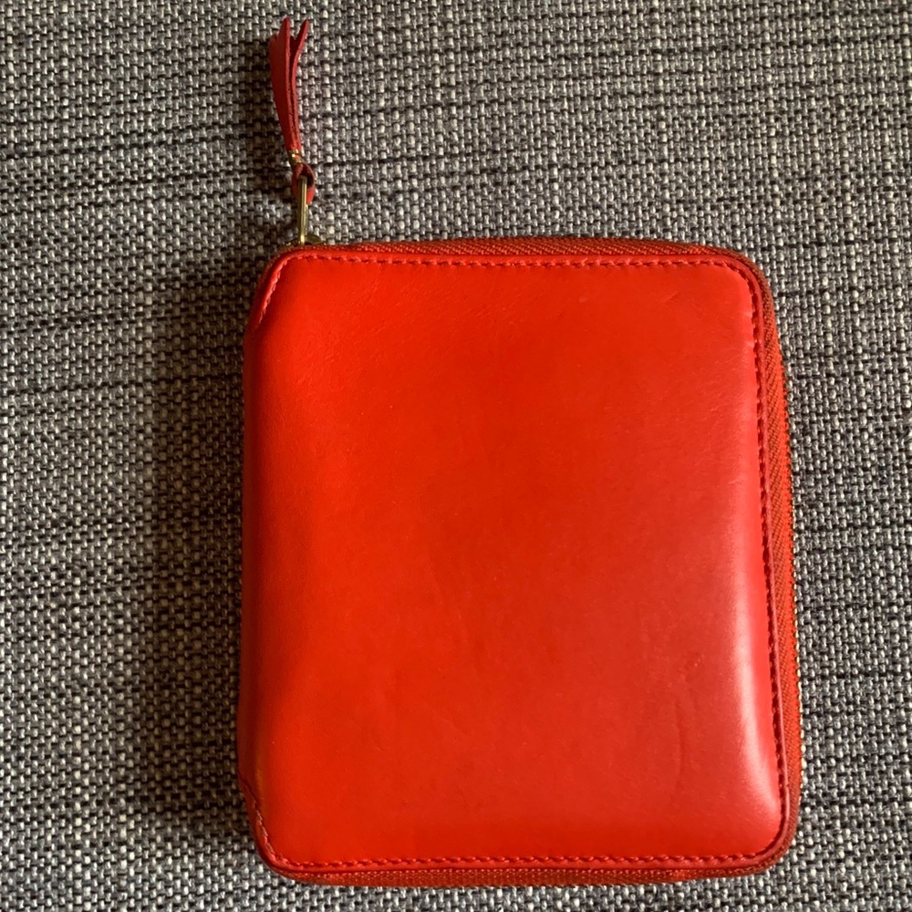 Commes Des Garconnes Classic Leather Wallet